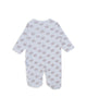 Erkek Bebek Çıtçıtlı Hayvan Baskılı 3'Lü Set Uyku Tulumu