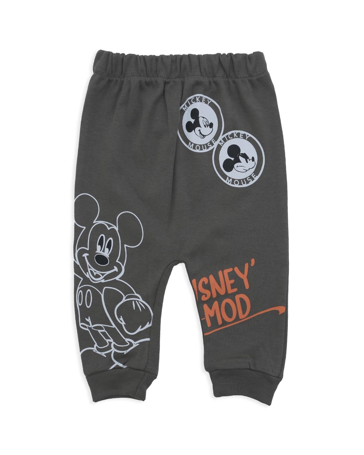 Erkek Bebek Disney Mod Mickey Mouse Alt Üst 2'Li Eşofman Takım
