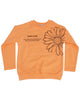 Daisy Baskılı Bisiklet Yaka Sweatshirt