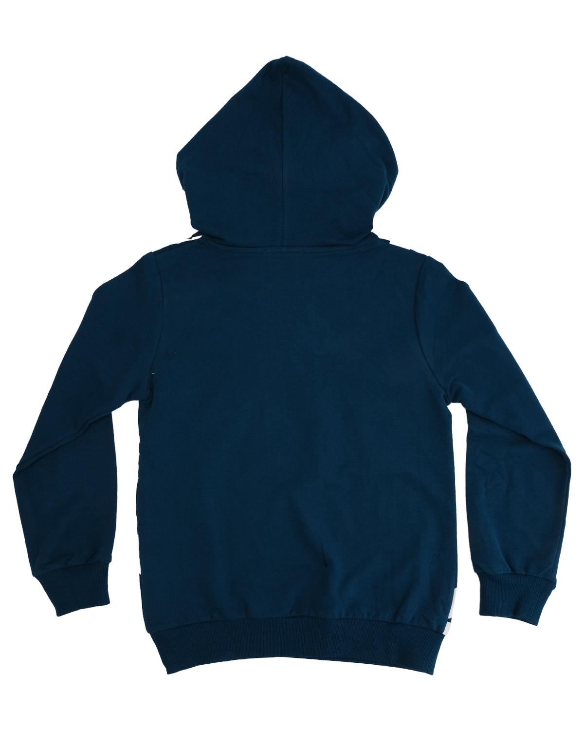Kuru Kafa Baskılı Kapüşonlu Sweatshirt