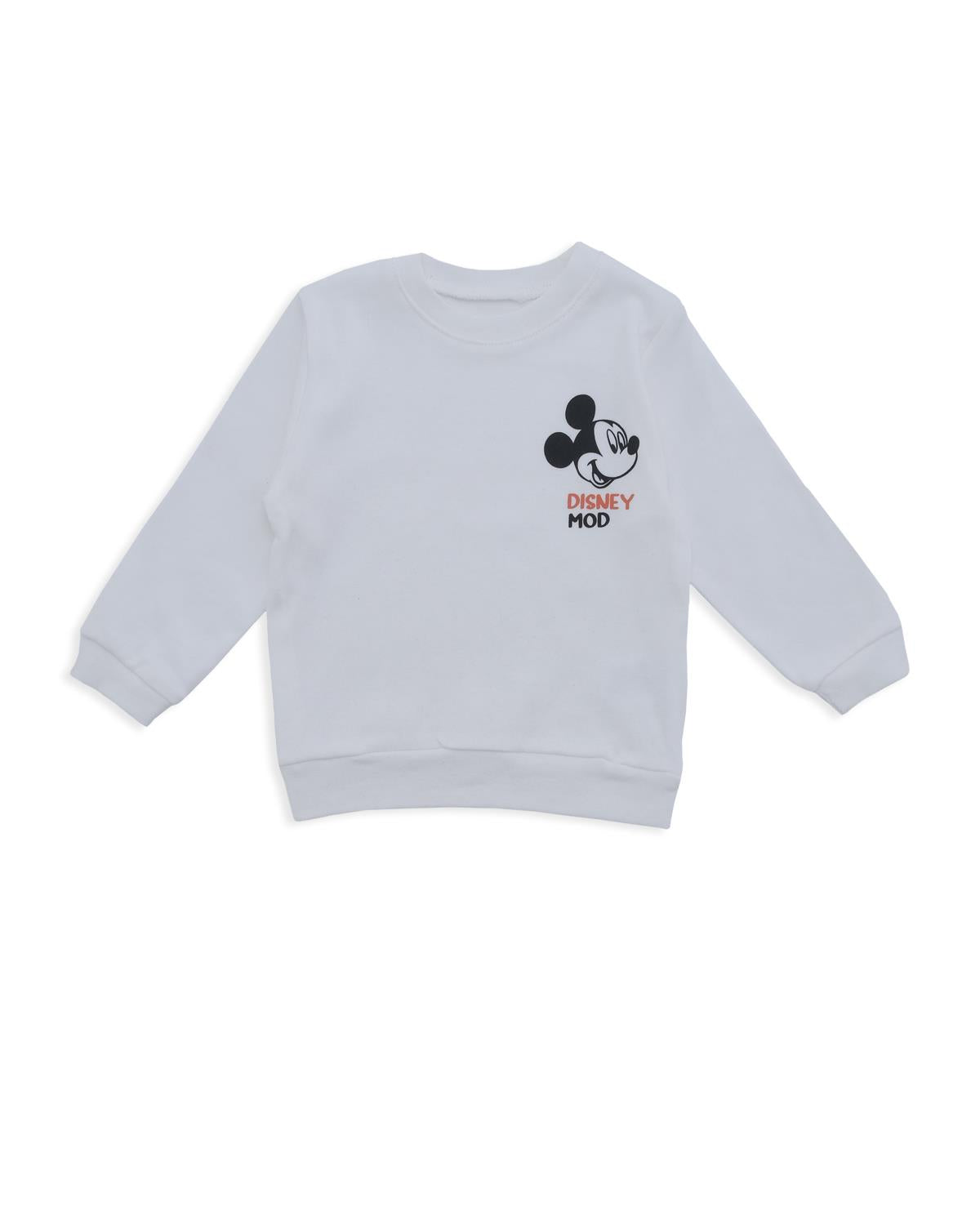 Erkek Bebek Disney Mod Mickey Mouse Alt Üst 2'Li Eşofman Takım