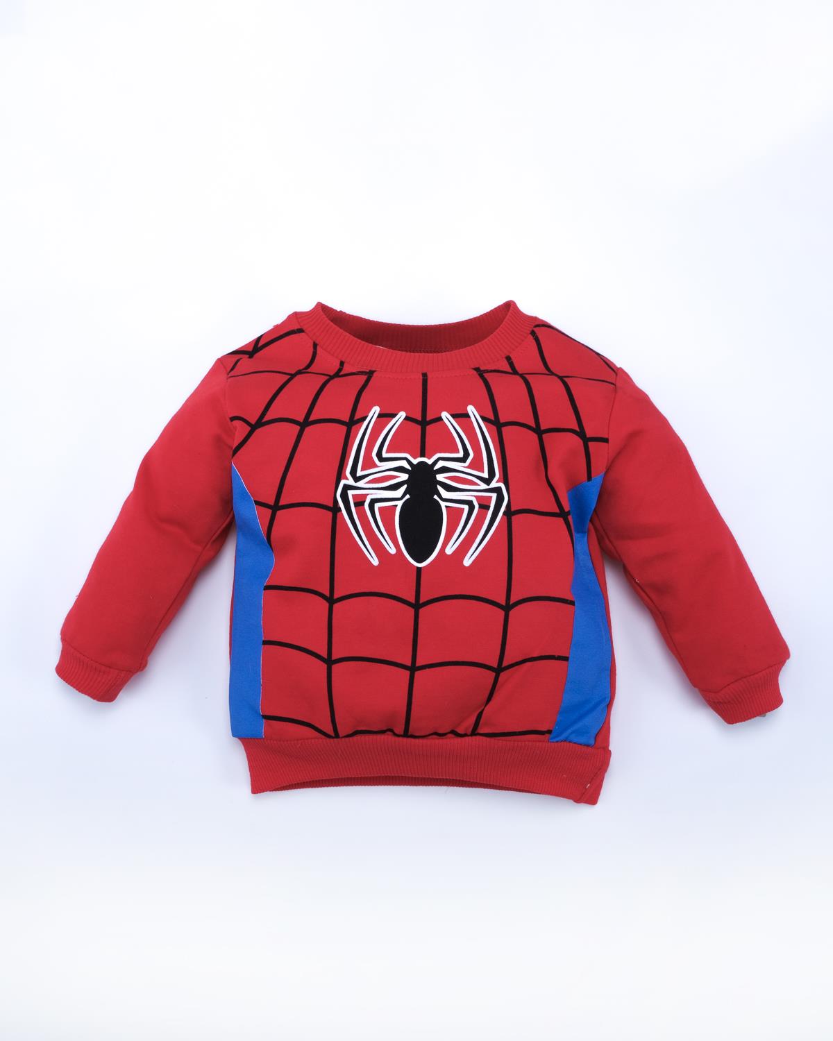 Erkek Çocuk Spiderman Örümcek Adam 3ip 2li Alt Üst Eşofman Takım