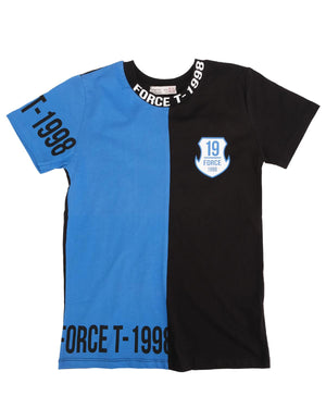 Erkek Çocuk Baskılı Armalı T-shirt