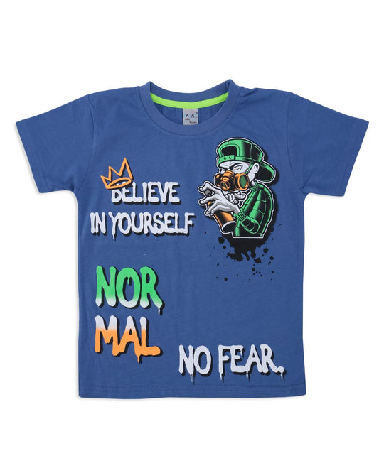 Erkek Çocuk Karakter Baskılı T-Shirt Şortlu 2'li Alt Üst Takım