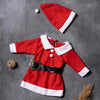 Noel Anne Kız Bebek Çocuk Kemerli Elbise Yılbaşı Kostümü