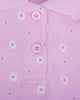 Papatya Desenli Polo Yaka T-shirt