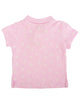 Papatya Desenli Polo Yaka T-shirt