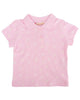 Papatya Desenli Polo Yaka T-shirt