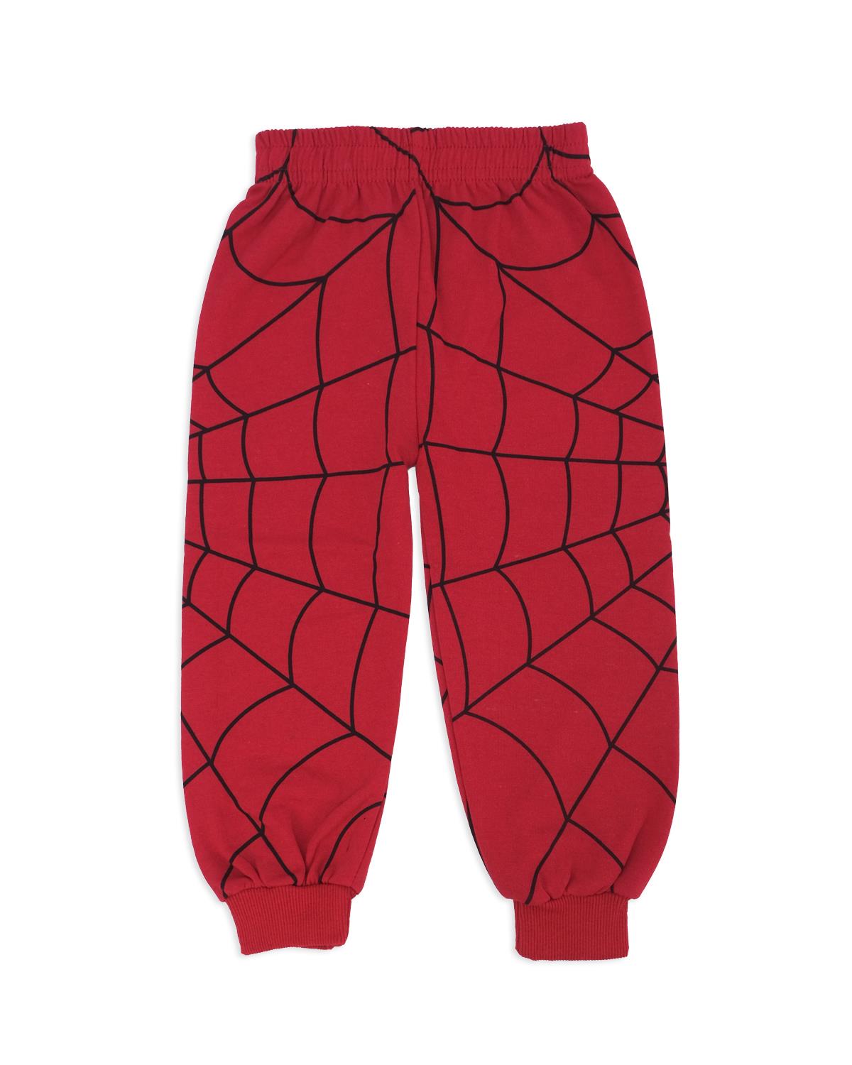 Erkek Çocuk Spiderman Örümcek Adam Baskılı Tek Alt Eşofman Altı