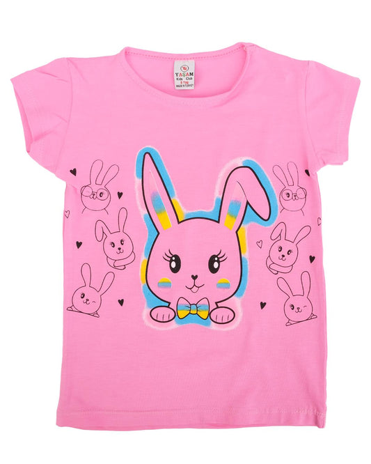 Tavşan Baskılı T-shirt
