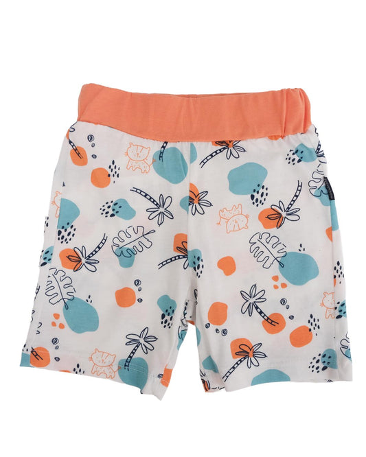Tiger Desenli Şort 2'li Set